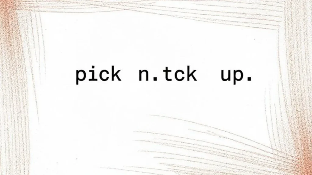define pick up line