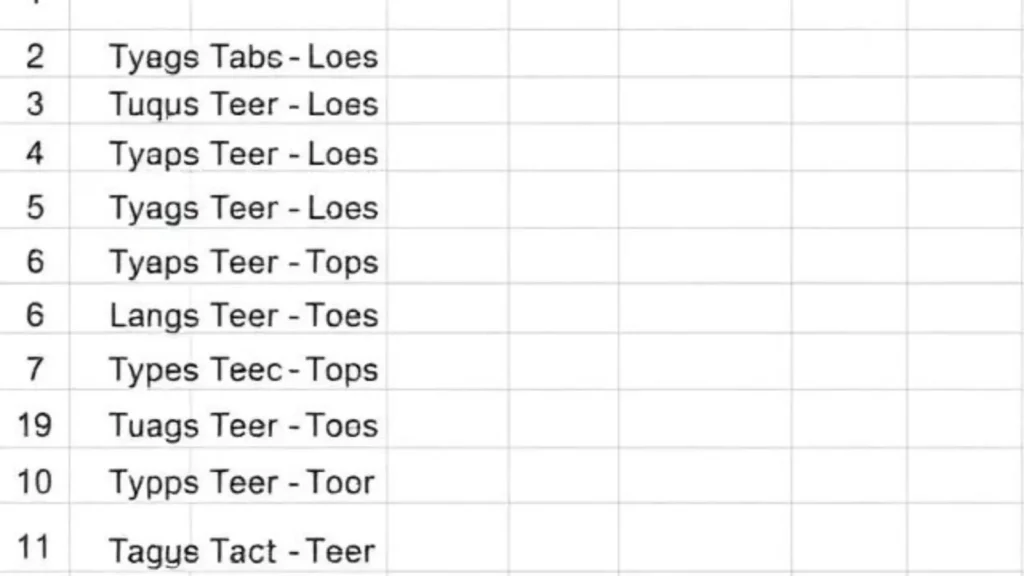 excel pick up line