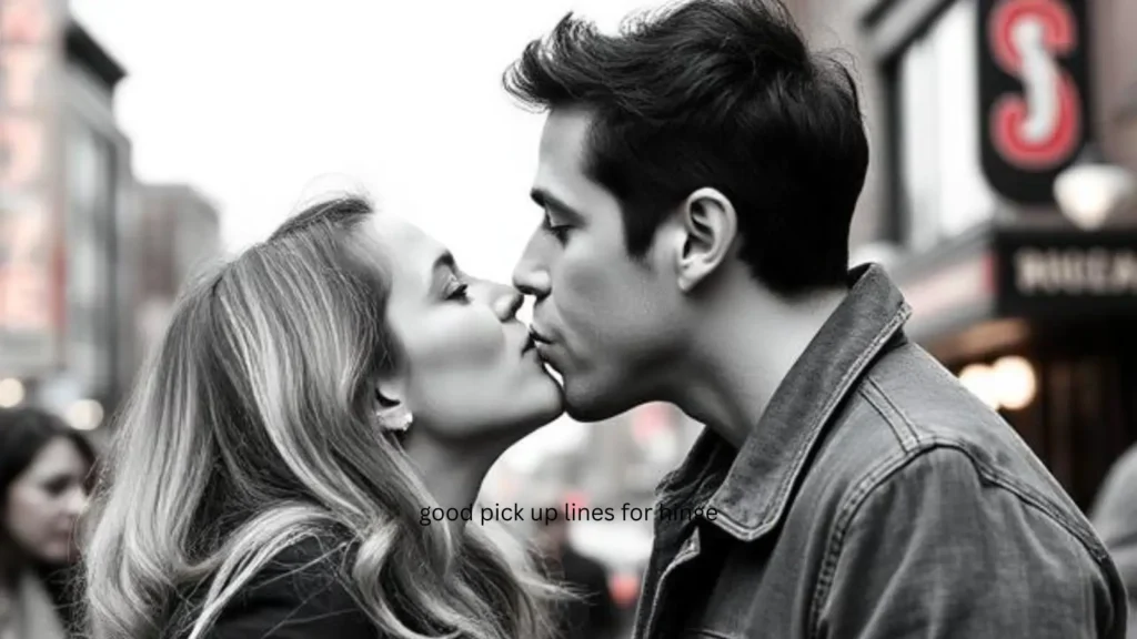 kissing pick up lines