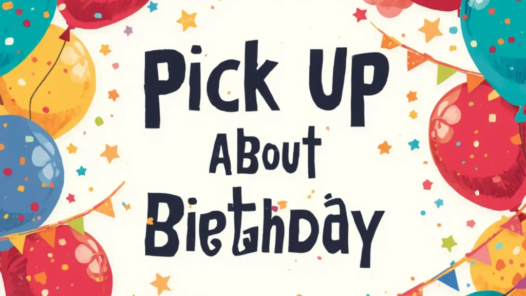 pick up lines about birthdays