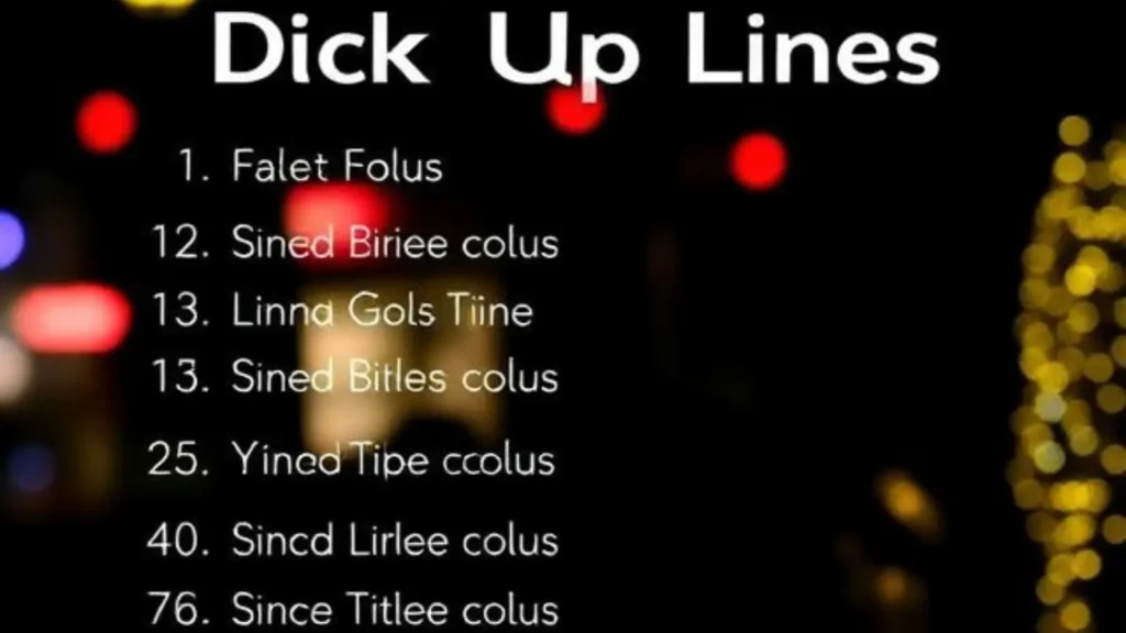 pick up lines for a number