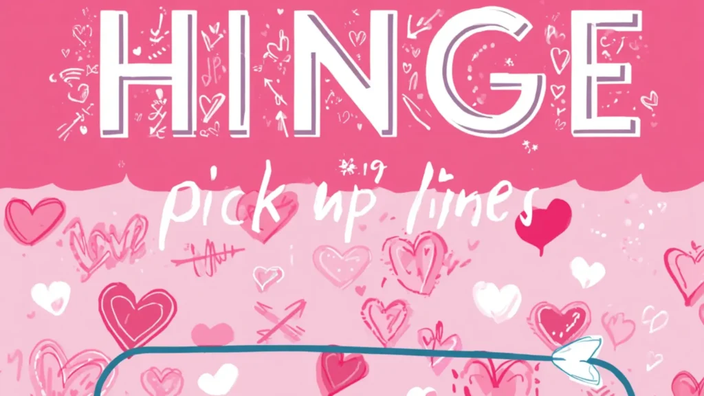 pick up lines for hinge