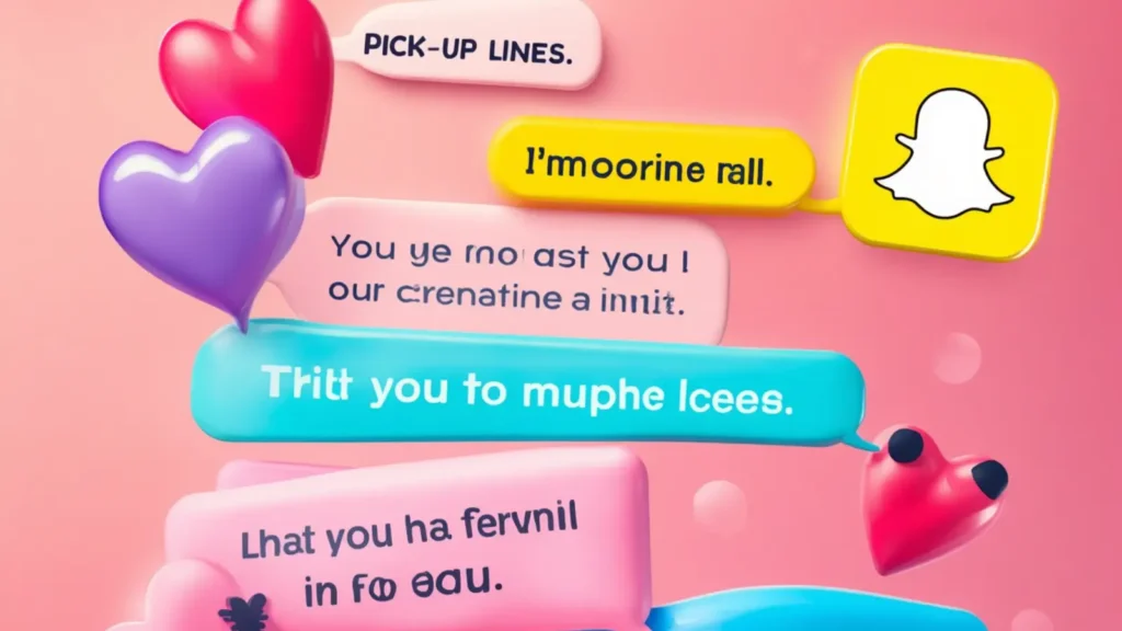 pick up lines for snapchat