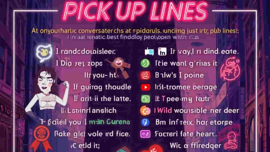 pick up lines meaning