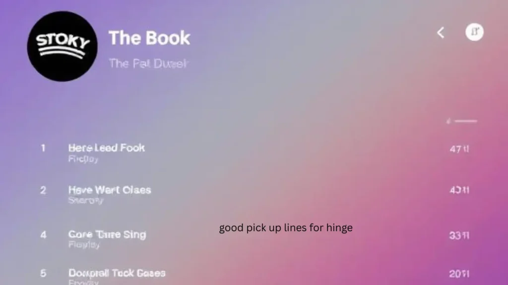 spotify playlist pick up line