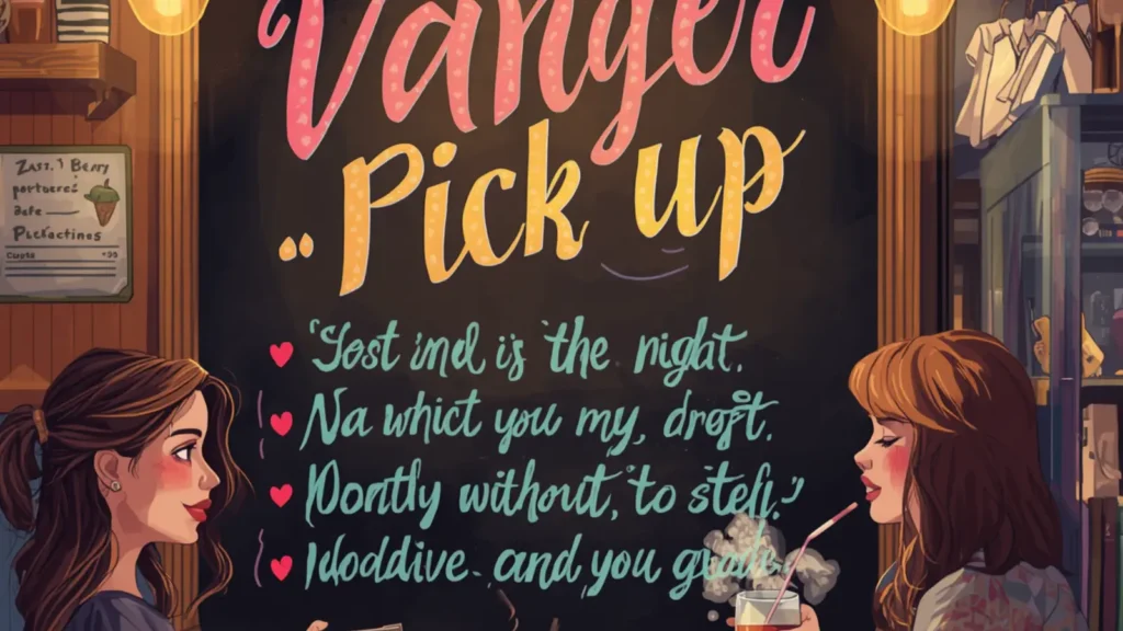 vginger pick up lines