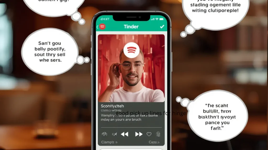 tinder spotify playlist pick up line