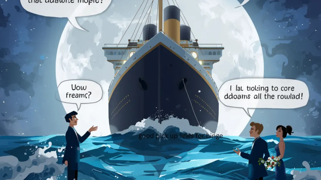 titanic pick up line